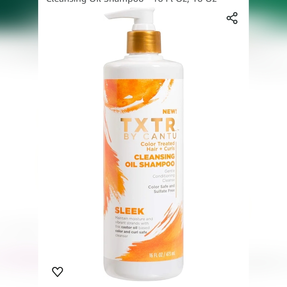 TXTR By Cantu Color treated cleansing oil & shampoo
